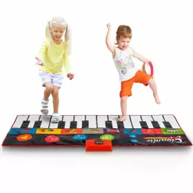 Abcosport 857409008515 Abcotech Kids Floor Piano Mat Giant Dance Keyboard Sensory Toys