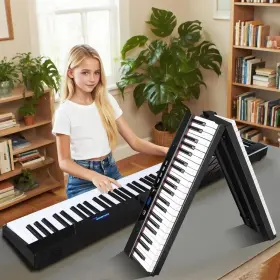 Dellersound Kd88 Coolmusic Portable Piano Keyboard Foldable 88 Keys