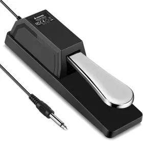 Donner Dsp-003 Sustain Pedal Universal Honeycomb Structure Black