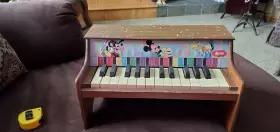 Jaymar Hv1139 Vintage Disney Childrens Piano 25 Keys Goofy Mickey Donald Htf Vguc