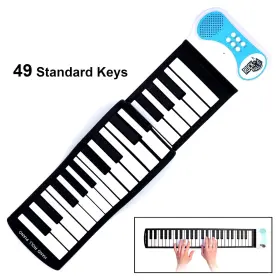 MUK-PN49S MUKIKIM Roll Piano Up Flexible Classic Toy Keyboard #2