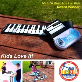 MUK-PN49S MUKIKIM Roll Piano Up Flexible Classic Toy Keyboard #3