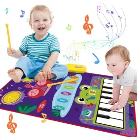GK-SA-03 RICHGV Baby Toys Piano Drum Mat Sticks Musical #2