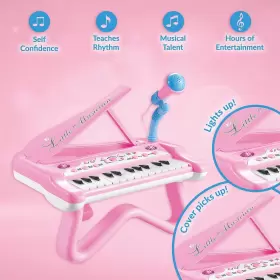 5556 TOYVELT Toy Piano Girls Cute Kids Toddler #2