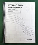 Casio Wk-6600 Instruction Manual: 132 Pages Coil Bound & Clear Covers!. Fixed Price $24.95.