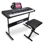 Pyle Electric Piano, Keyboard Music Keyboard, 61 Keys, Bluetooth. Fixed Price $648.99.