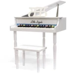 Little Legends Llbgd303w 30-key Baby Grand Piano With Bench, White. Fixed Price $169.99.