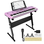 61 Key Keyboard Piano, Digital Kids Piano With Stand, Gift For Early.... Fixed Price $108.62.