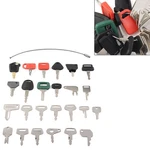 25 Heavy Equipment Ignition Key Set For Cat John Deere Case Komatsu. Fixed Price $28.96.