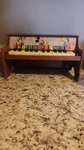 Jaymar Vintage Disney Toy Piano Featuring Mickey Mouse, Goofy, Donald Duck. Fixed Price $50.00.