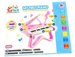 Toyvelt My First Piano For Toddlers, Educational With Microphone Pink. Fixed Price $28.99.