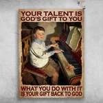 Piano Boy, Lover - Your Talent Is God's Gift To You, What You Do With I.... Fixed Price $18.92.